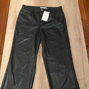 NWT Zara 90’s style leather pants